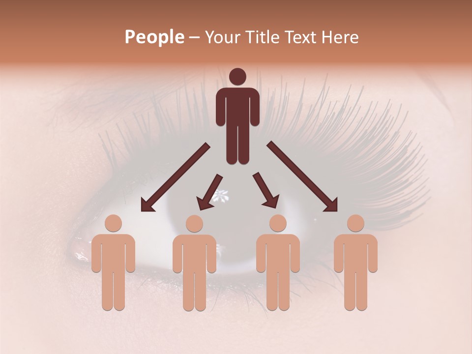 Fashion Eyebrows Sight PowerPoint Template