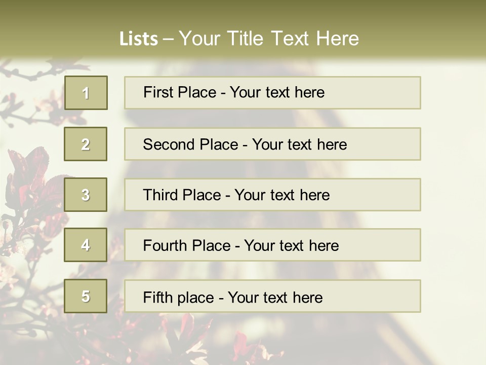 Show Historical View PowerPoint Template