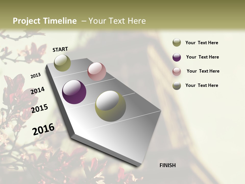 Show Historical View PowerPoint Template
