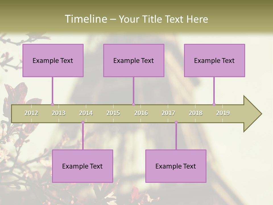 Show Historical View PowerPoint Template