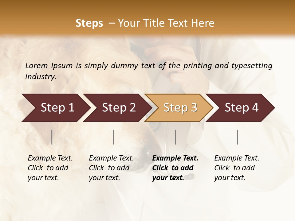 Medicine Vet Dog Lantern PowerPoint Template