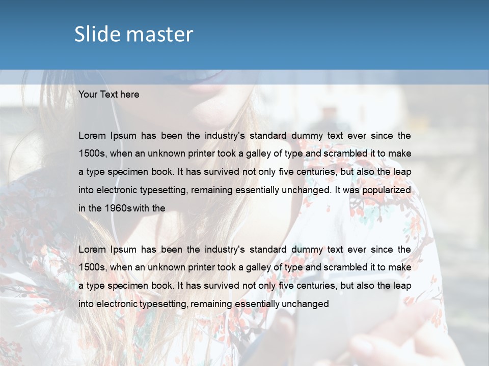 Single Portability Fun PowerPoint Template