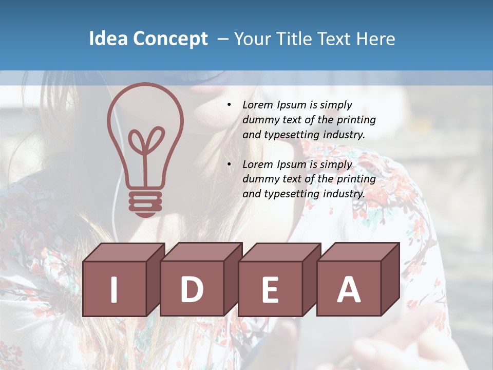 Single Portability Fun PowerPoint Template