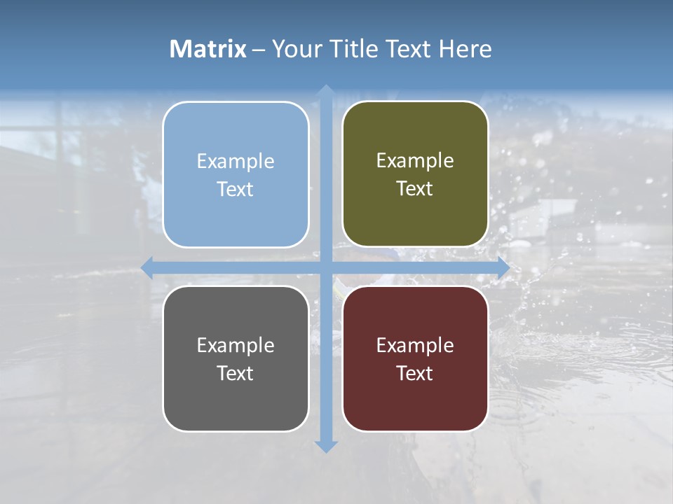 Active Staircase Race PowerPoint Template