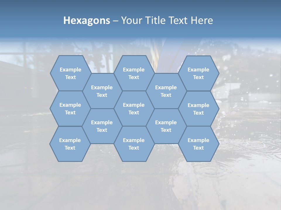 Active Staircase Race PowerPoint Template