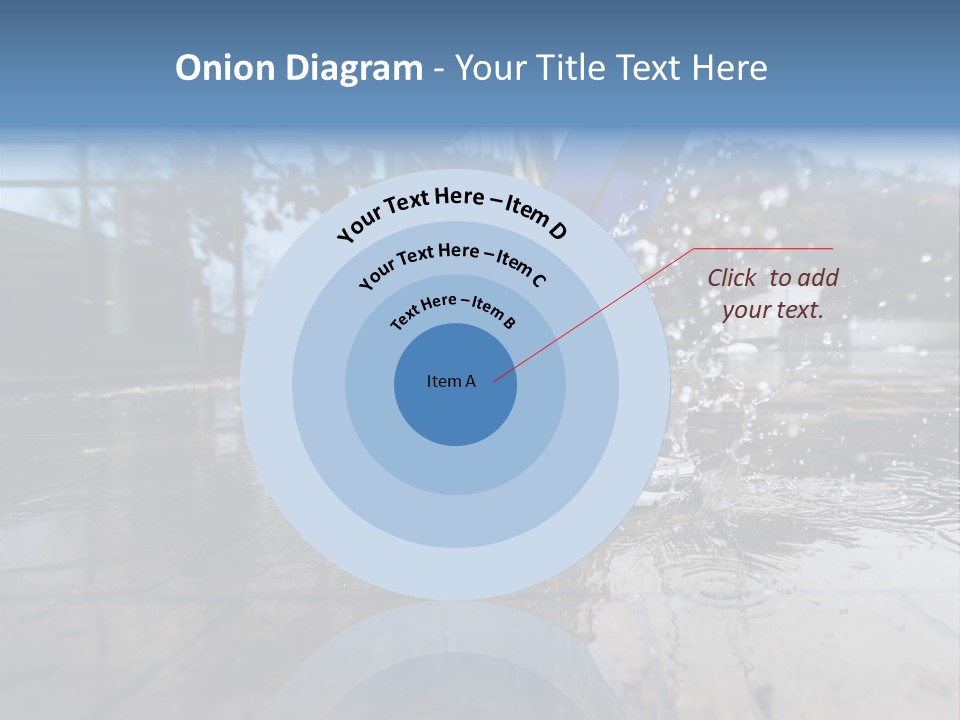 Active Staircase Race PowerPoint Template