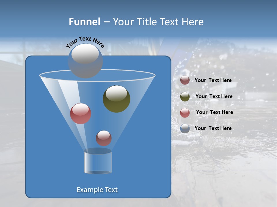 Active Staircase Race PowerPoint Template