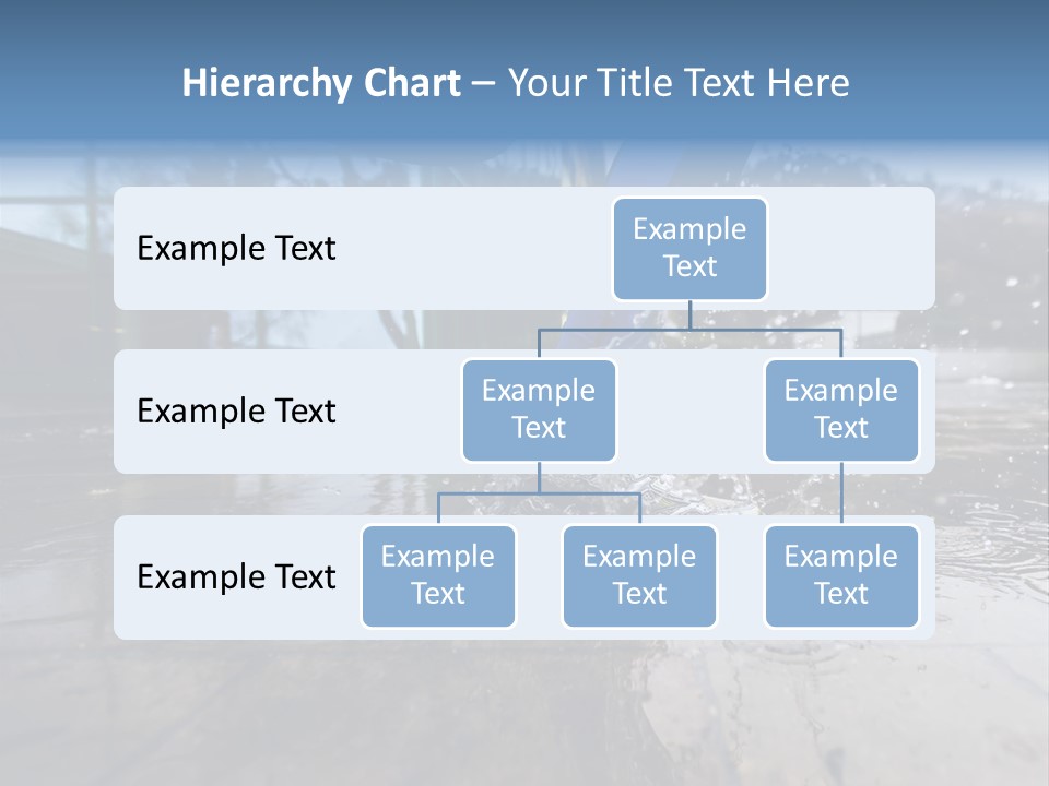 Active Staircase Race PowerPoint Template