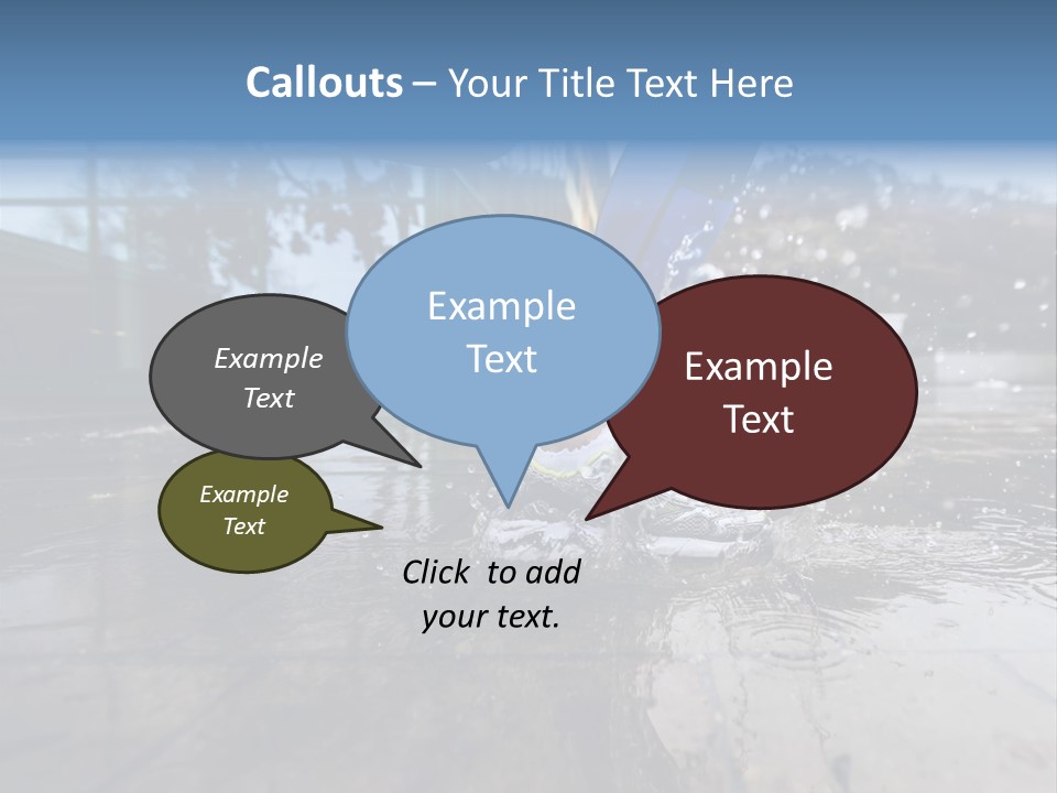 Active Staircase Race PowerPoint Template