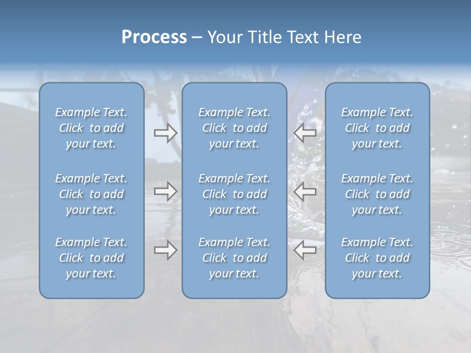 Active Staircase Race PowerPoint Template