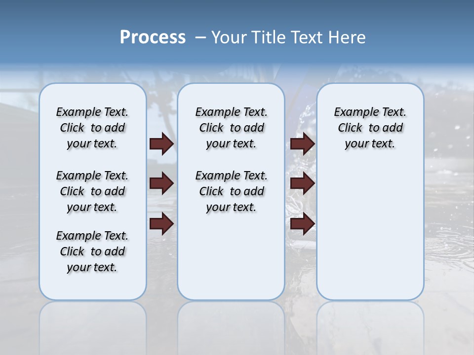 Active Staircase Race PowerPoint Template