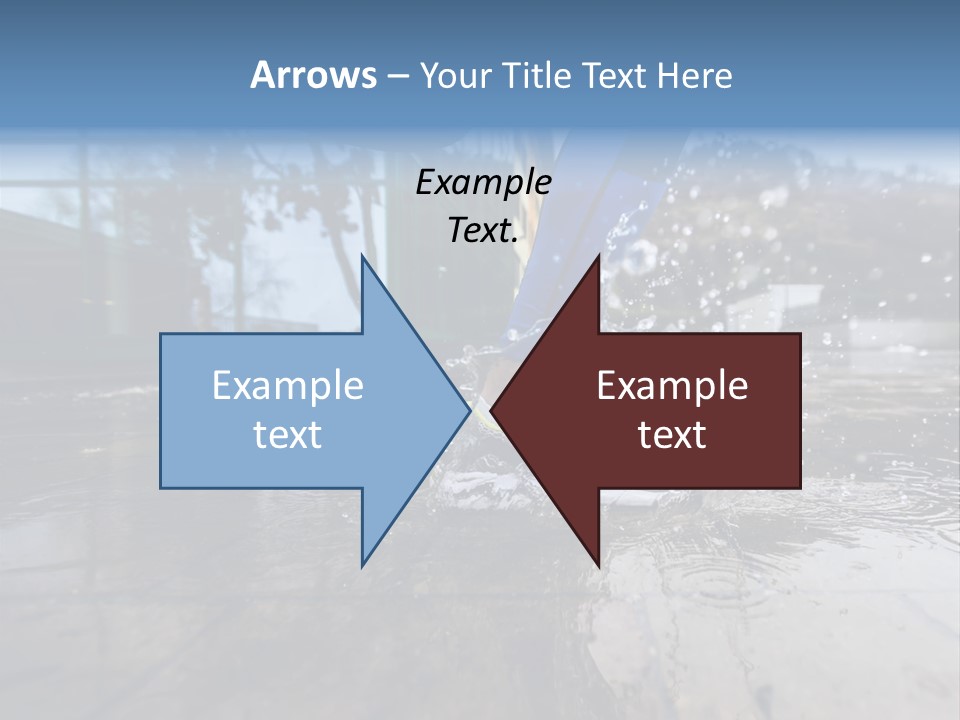 Active Staircase Race PowerPoint Template