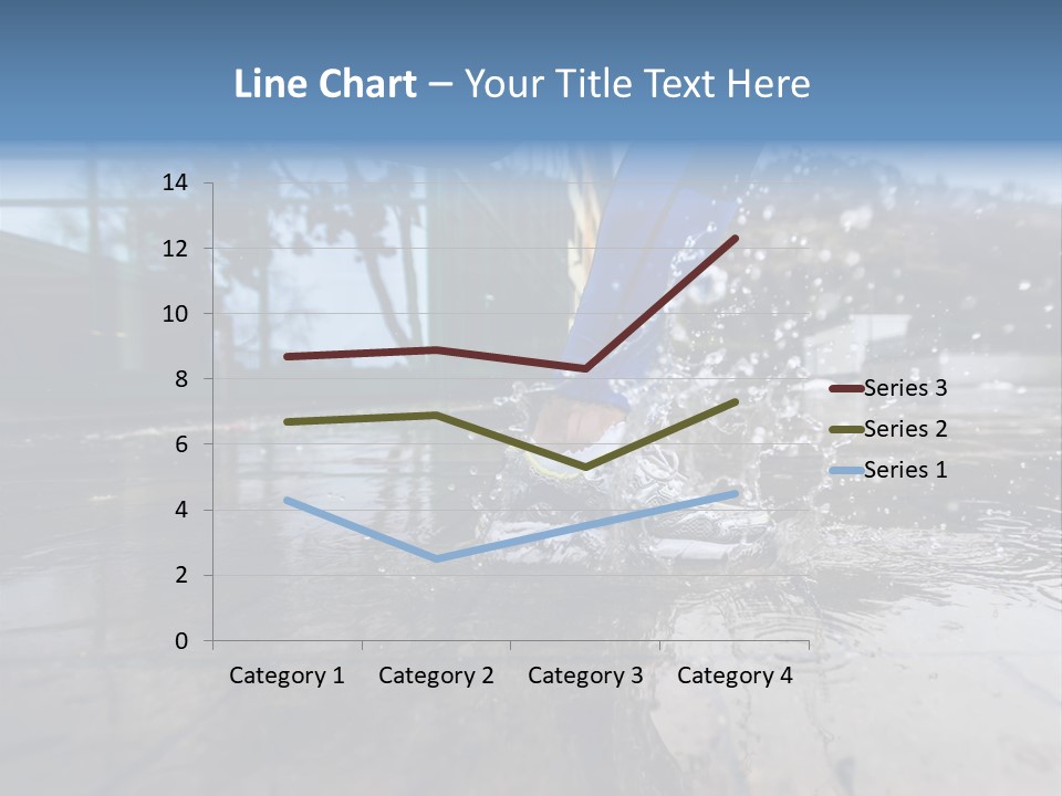 Active Staircase Race PowerPoint Template
