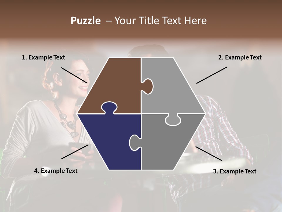 Sweethearts Table Beautiful PowerPoint Template