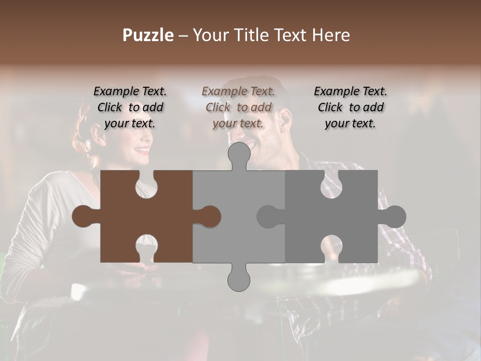 Sweethearts Table Beautiful PowerPoint Template