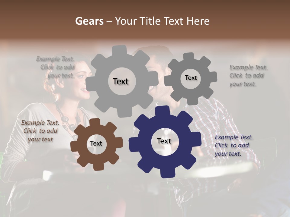 Sweethearts Table Beautiful PowerPoint Template