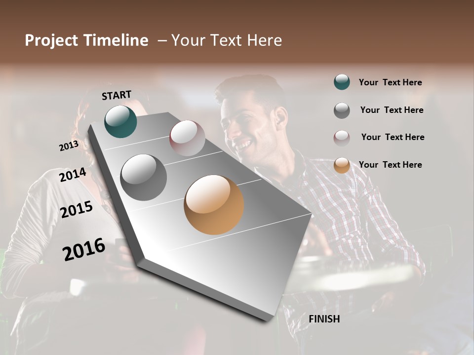 Sweethearts Table Beautiful PowerPoint Template