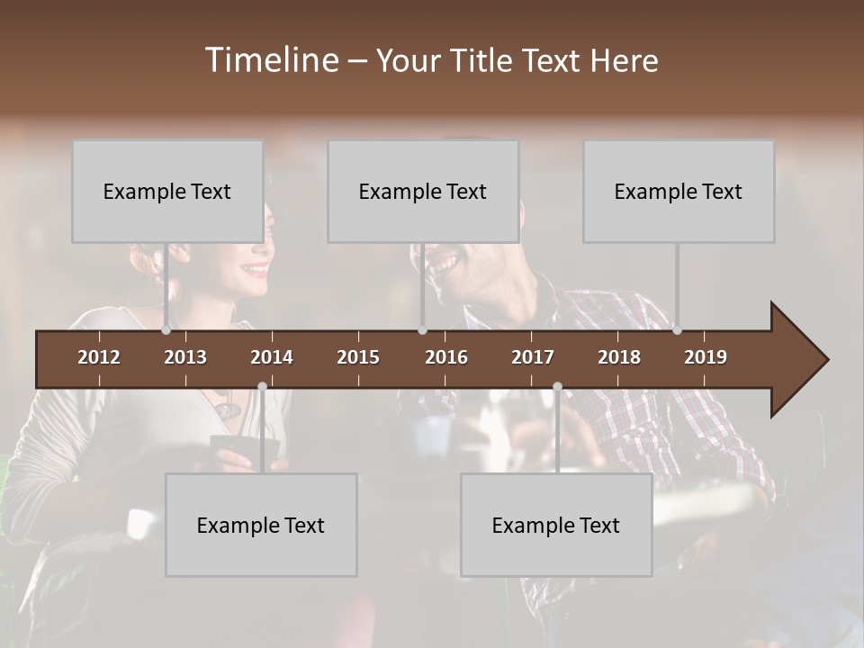 Sweethearts Table Beautiful PowerPoint Template