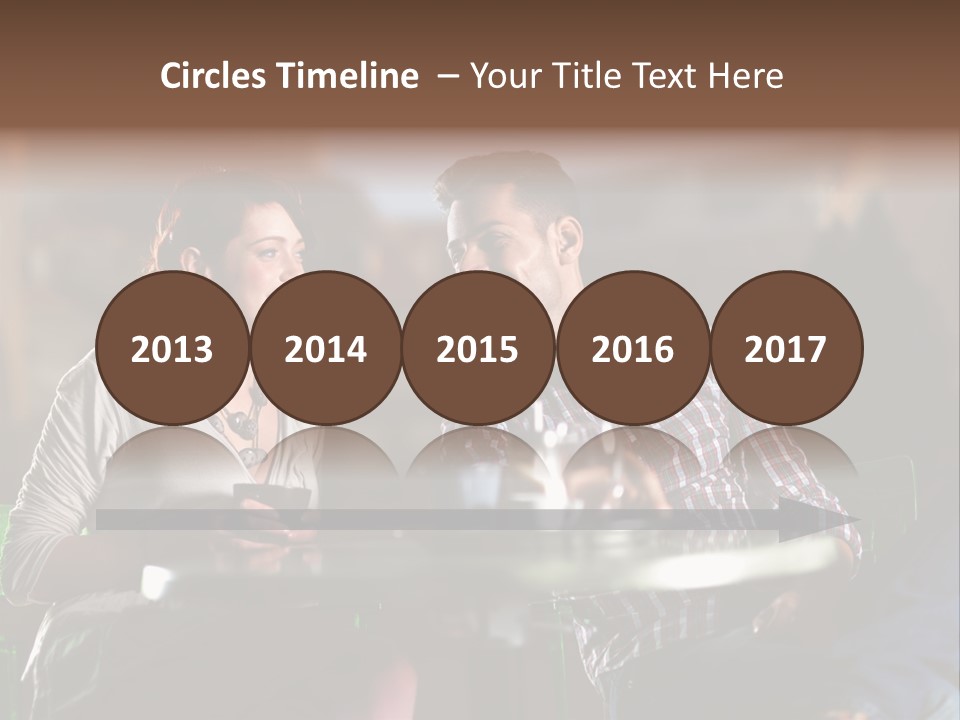 Sweethearts Table Beautiful PowerPoint Template