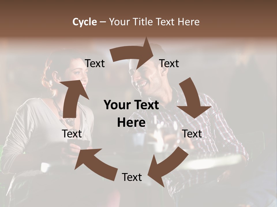 Sweethearts Table Beautiful PowerPoint Template
