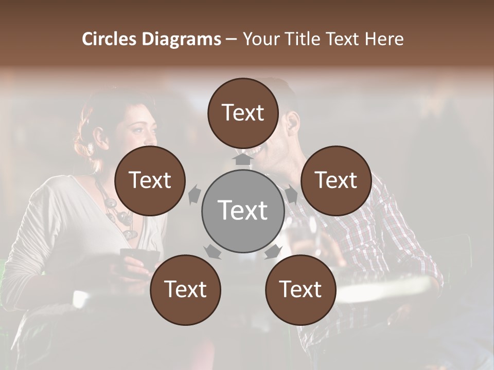 Sweethearts Table Beautiful PowerPoint Template