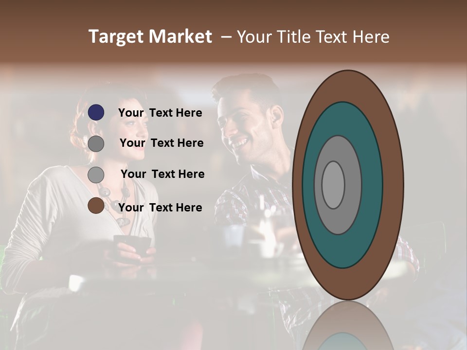 Sweethearts Table Beautiful PowerPoint Template