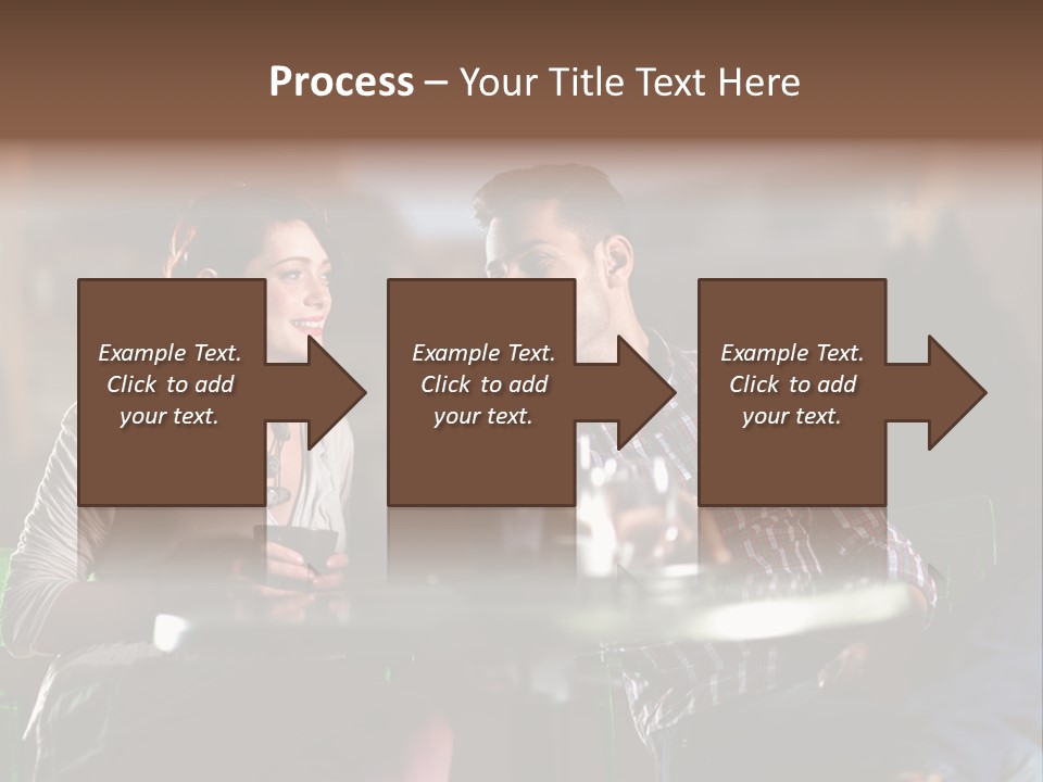 Sweethearts Table Beautiful PowerPoint Template