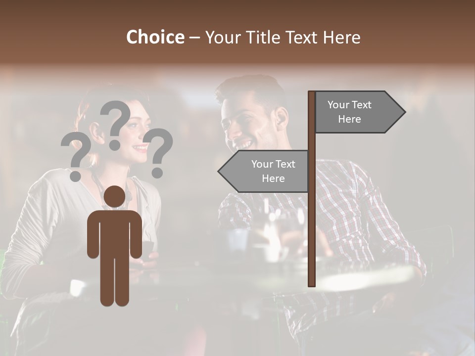 Sweethearts Table Beautiful PowerPoint Template