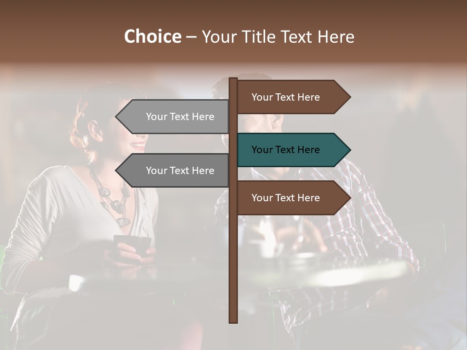 Sweethearts Table Beautiful PowerPoint Template