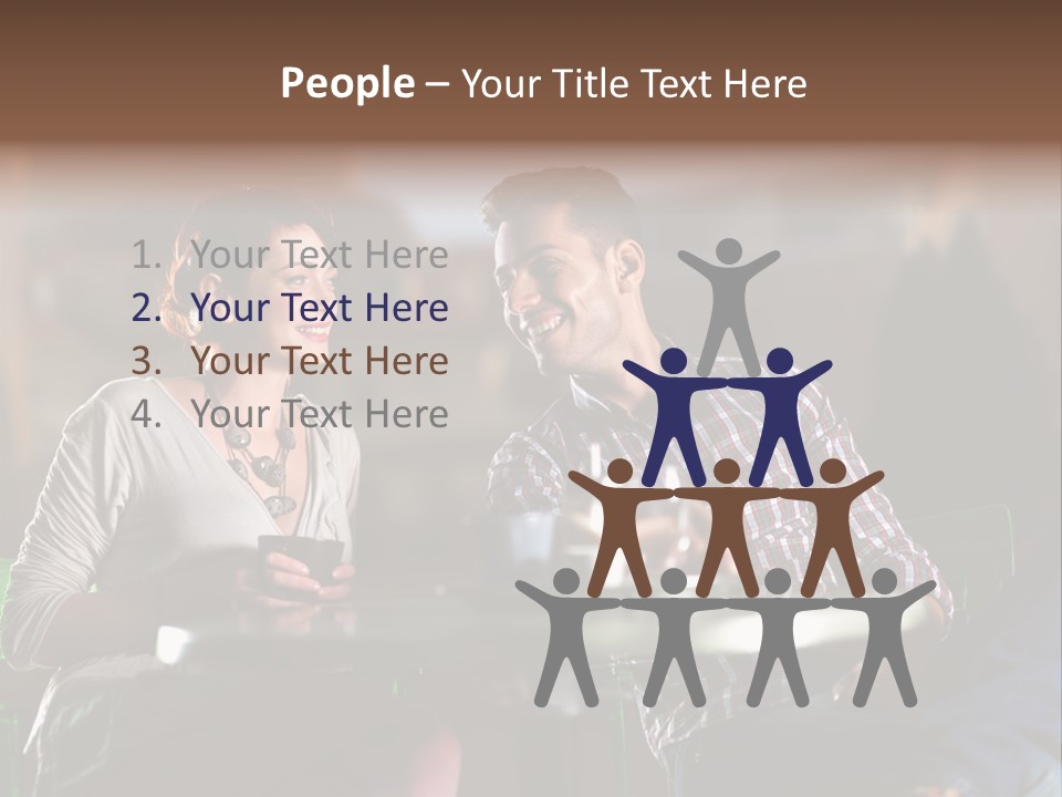 Sweethearts Table Beautiful PowerPoint Template