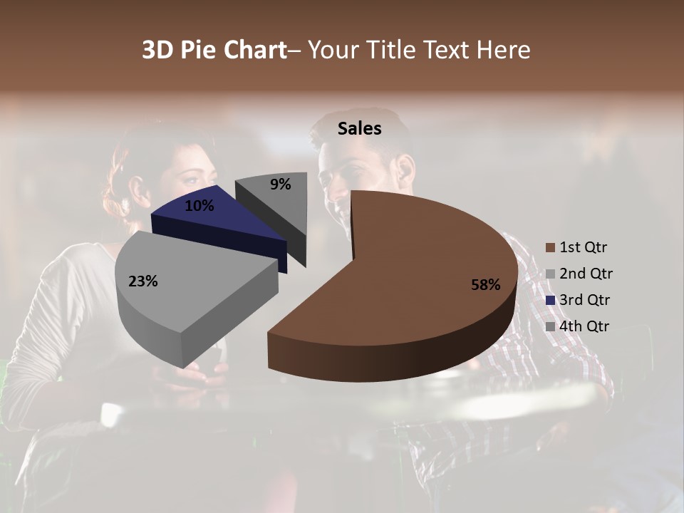 Sweethearts Table Beautiful PowerPoint Template