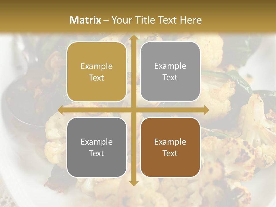 Dish Vegan Vegetarian PowerPoint Template