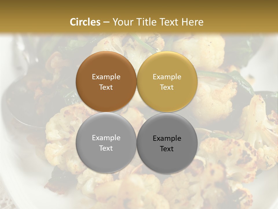 Dish Vegan Vegetarian PowerPoint Template