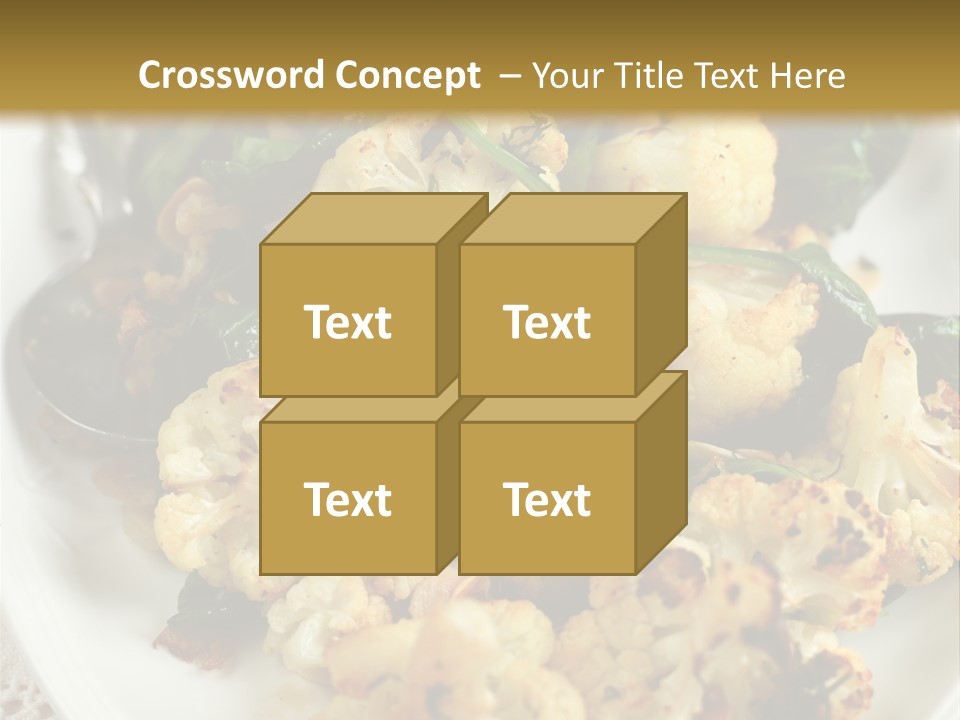 Dish Vegan Vegetarian PowerPoint Template