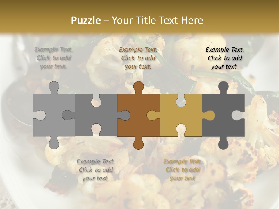 Dish Vegan Vegetarian PowerPoint Template