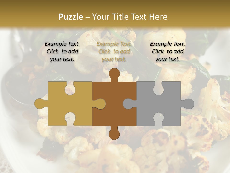 Dish Vegan Vegetarian PowerPoint Template