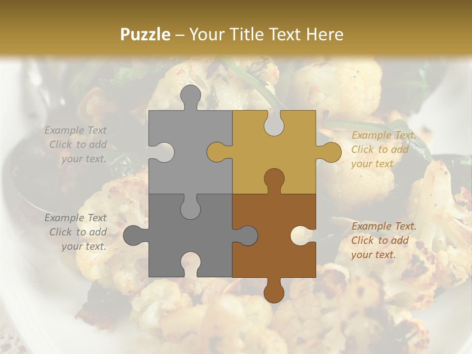 Dish Vegan Vegetarian PowerPoint Template