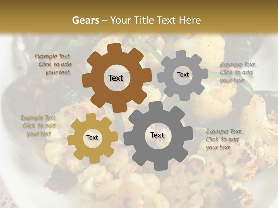 Dish Vegan Vegetarian PowerPoint Template