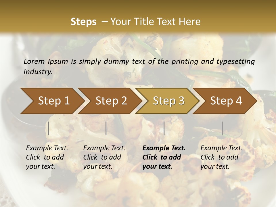 Dish Vegan Vegetarian PowerPoint Template