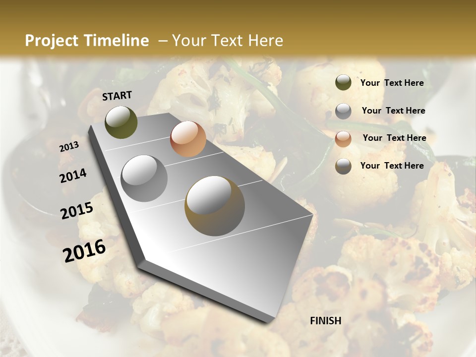 Dish Vegan Vegetarian PowerPoint Template
