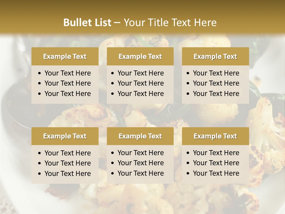 Dish Vegan Vegetarian PowerPoint Template