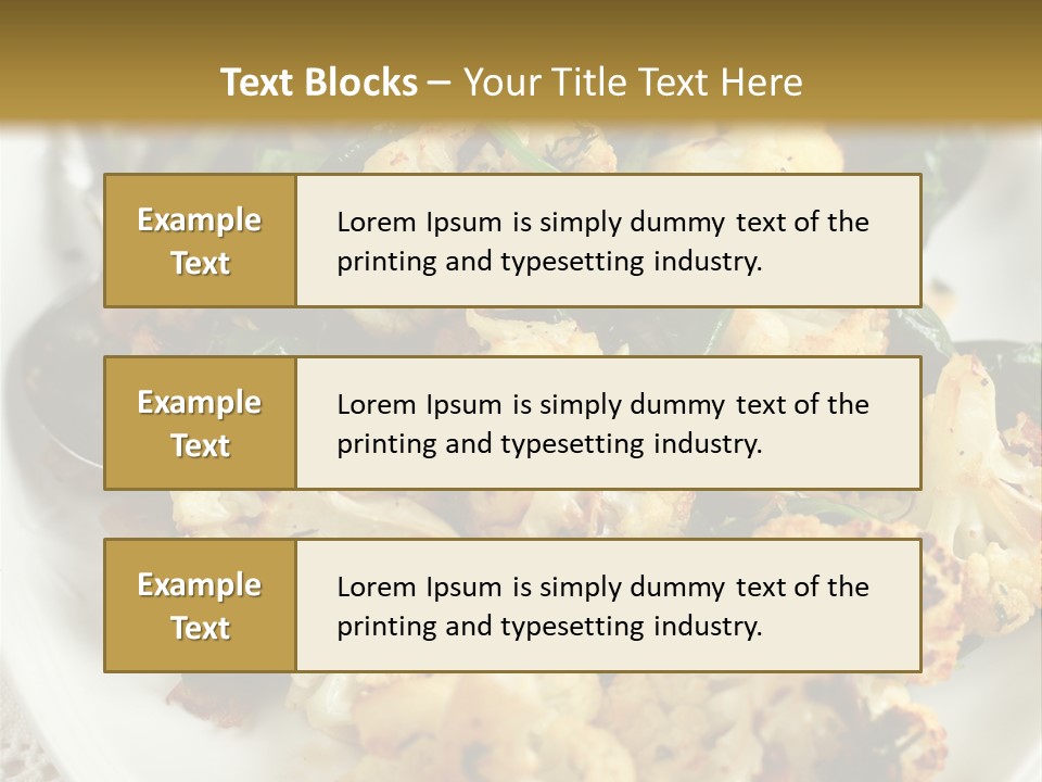 Dish Vegan Vegetarian PowerPoint Template