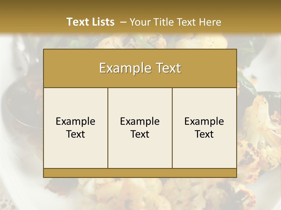 Dish Vegan Vegetarian PowerPoint Template