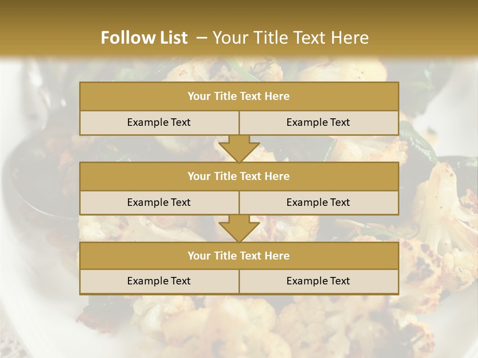 Dish Vegan Vegetarian PowerPoint Template