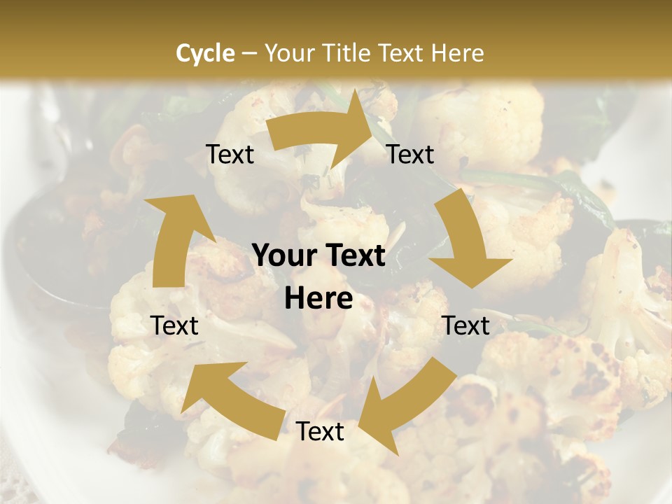 Dish Vegan Vegetarian PowerPoint Template