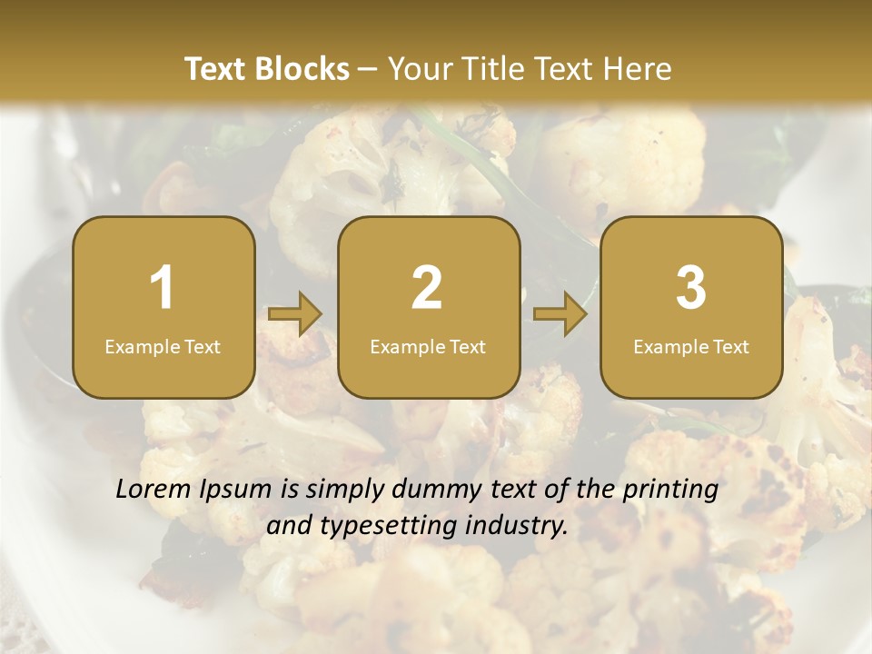 Dish Vegan Vegetarian PowerPoint Template