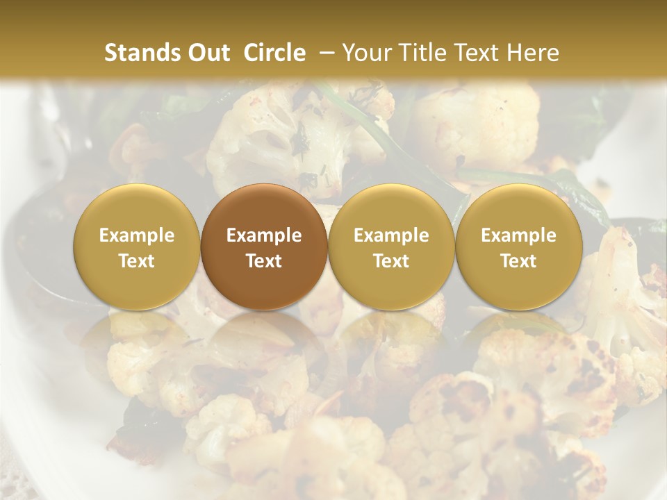 Dish Vegan Vegetarian PowerPoint Template