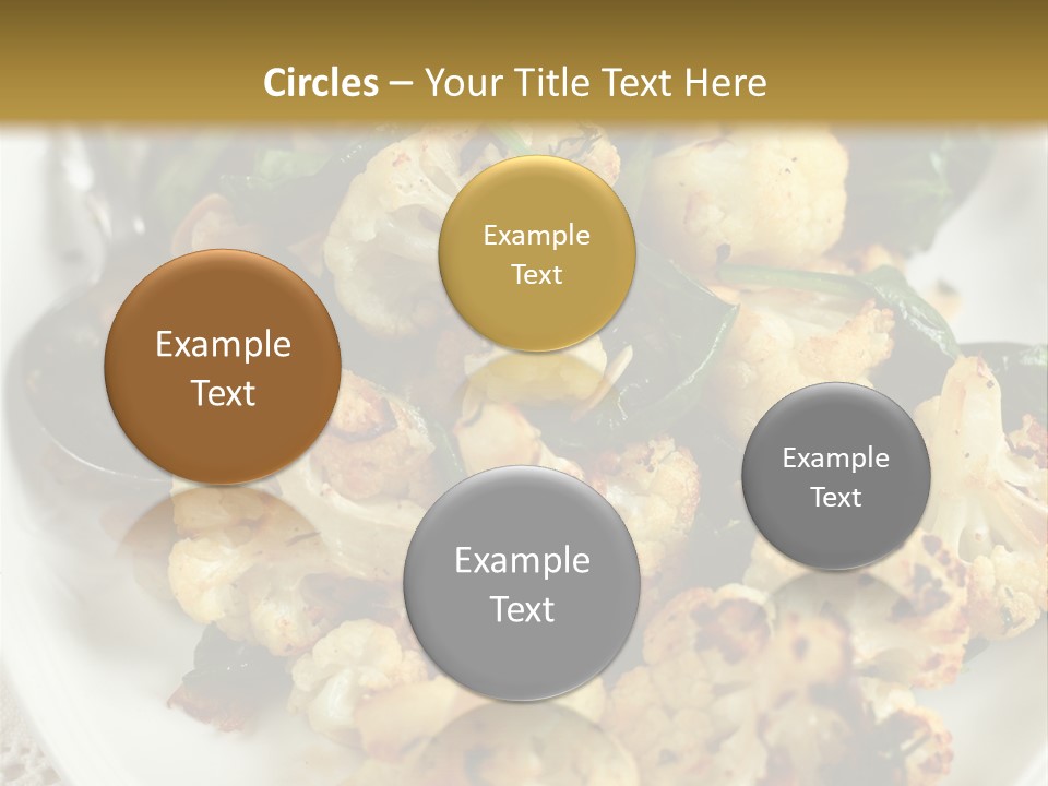 Dish Vegan Vegetarian PowerPoint Template