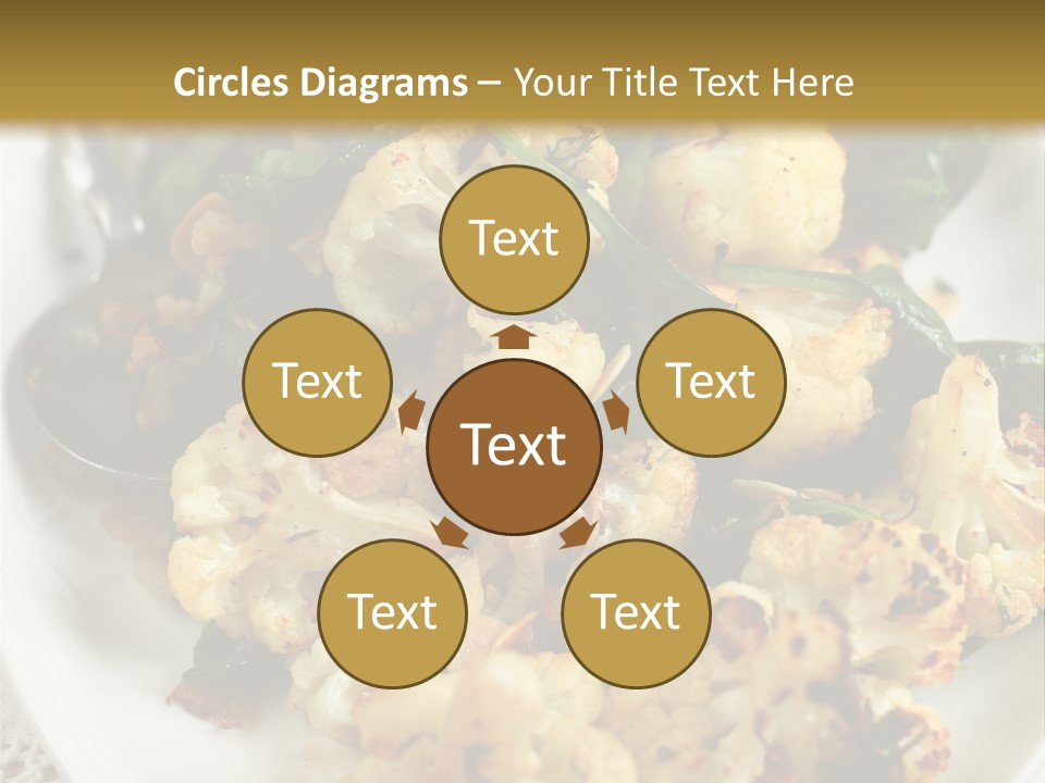 Dish Vegan Vegetarian PowerPoint Template