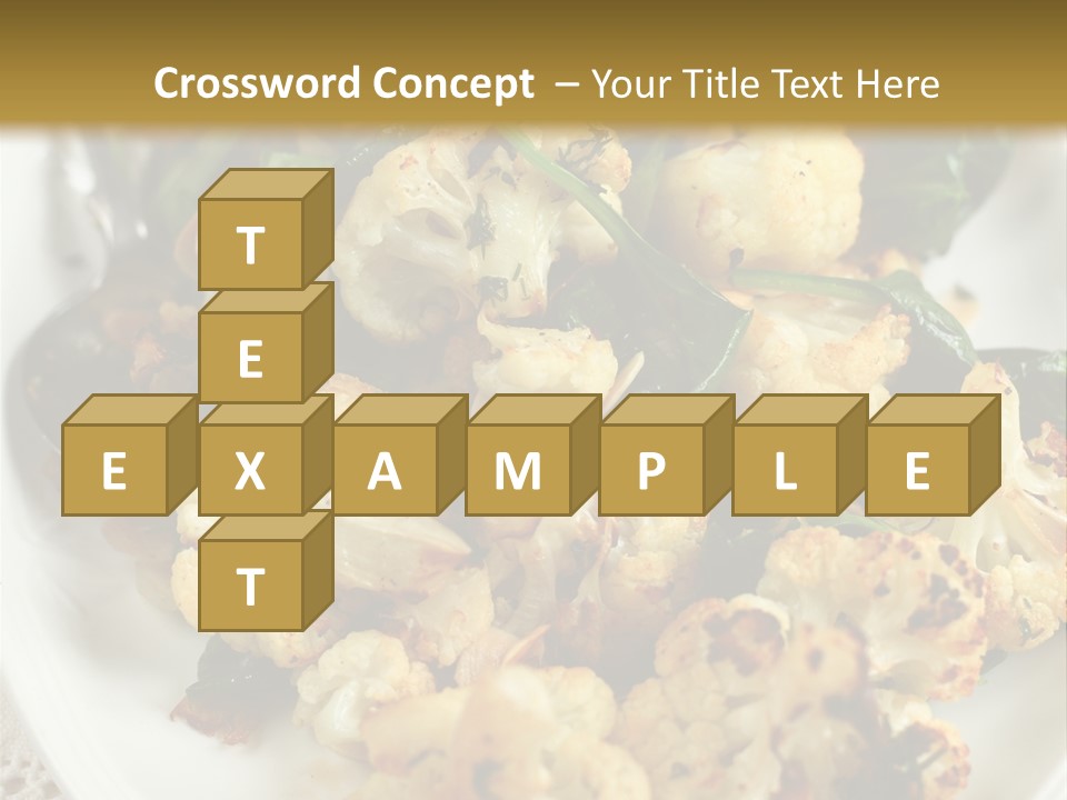 Dish Vegan Vegetarian PowerPoint Template